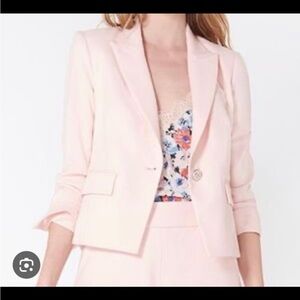 NWT veronica beard danielle pink blazer jacket dickey